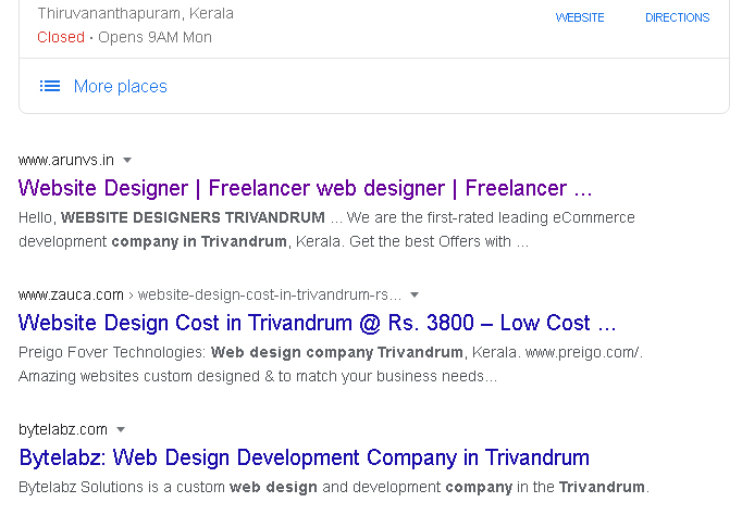 organic seo services in trivandrum