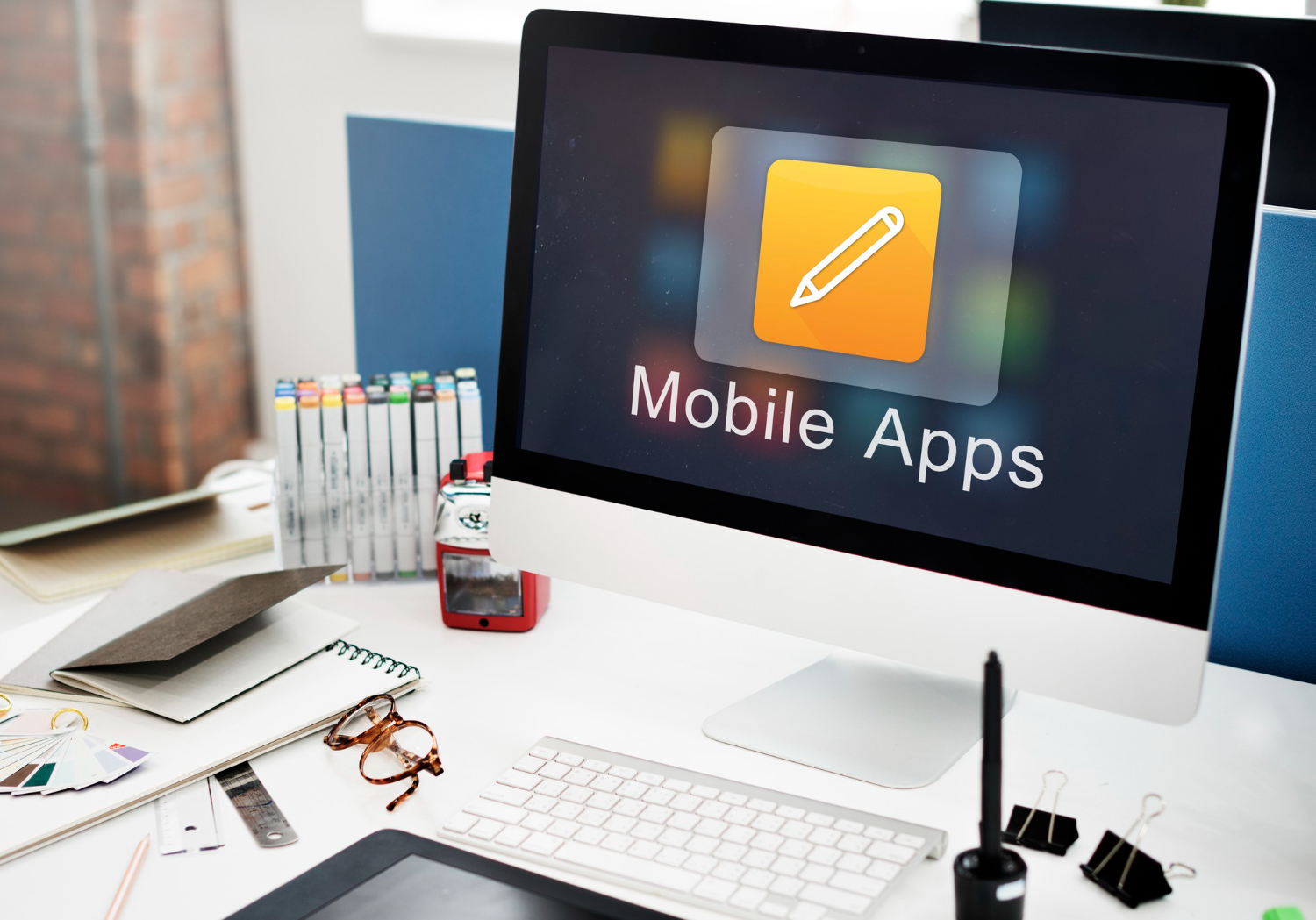 mobile-application-design-illustrator-creativity-concept