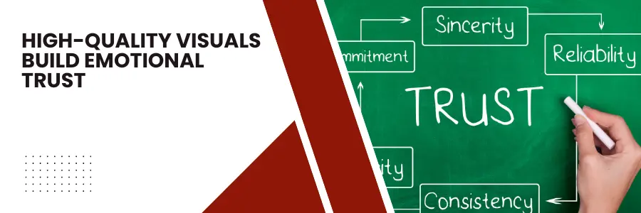 High-Quality Visuals Build Emotional Trust